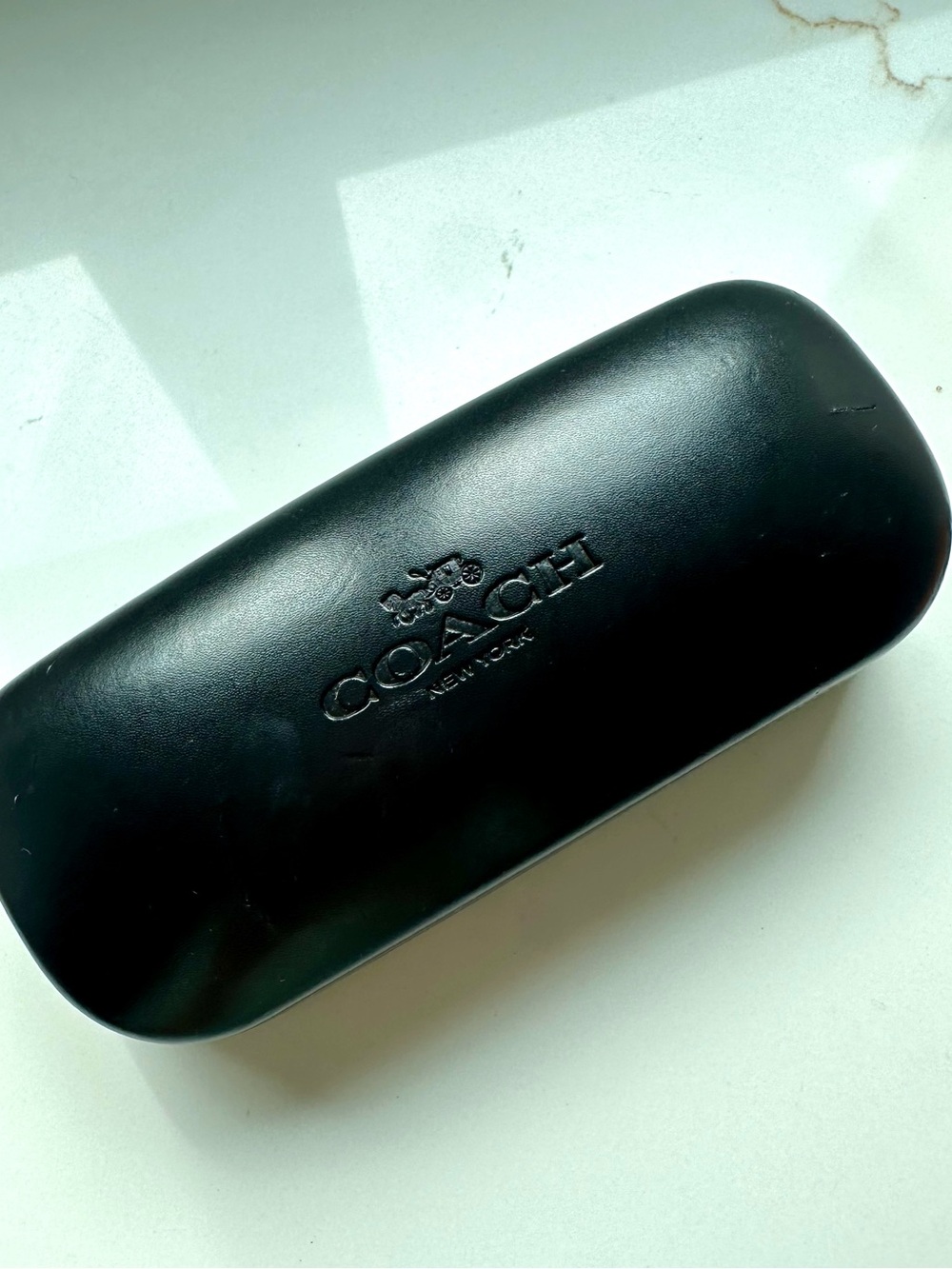 Coach New York Black Hard Eyeglasses Sunglasses Case